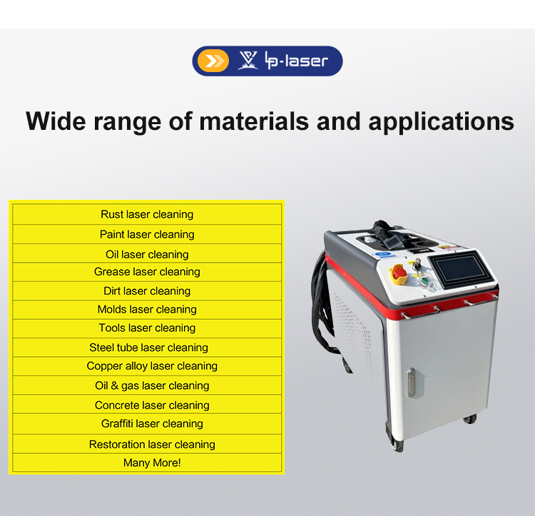 Efficient Fiber Laser Cleaning Machine  Efficient Fiber Laser Cleaning Machine