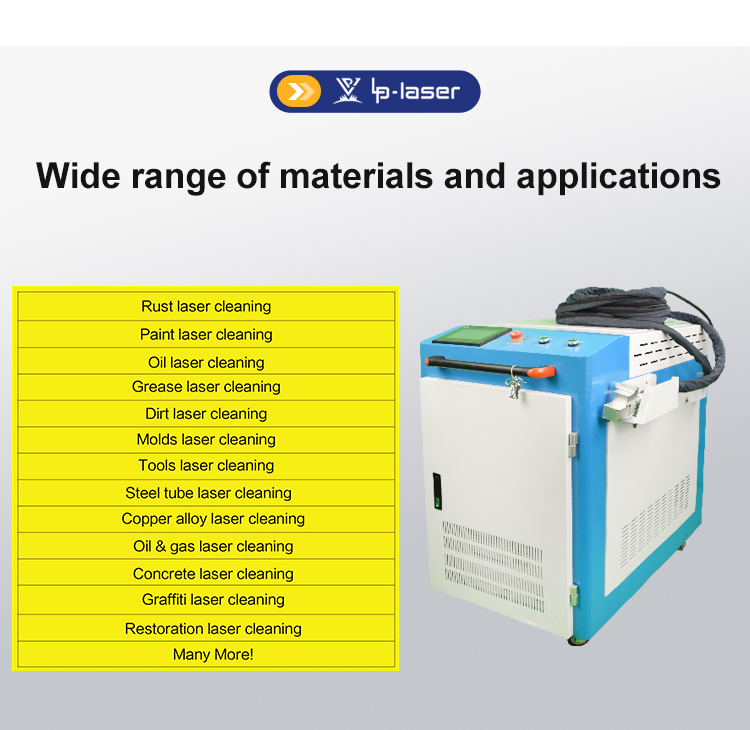 Durable Continuous Laser Cleaning Machine  Durable Continuous Laser Cleaning Machine