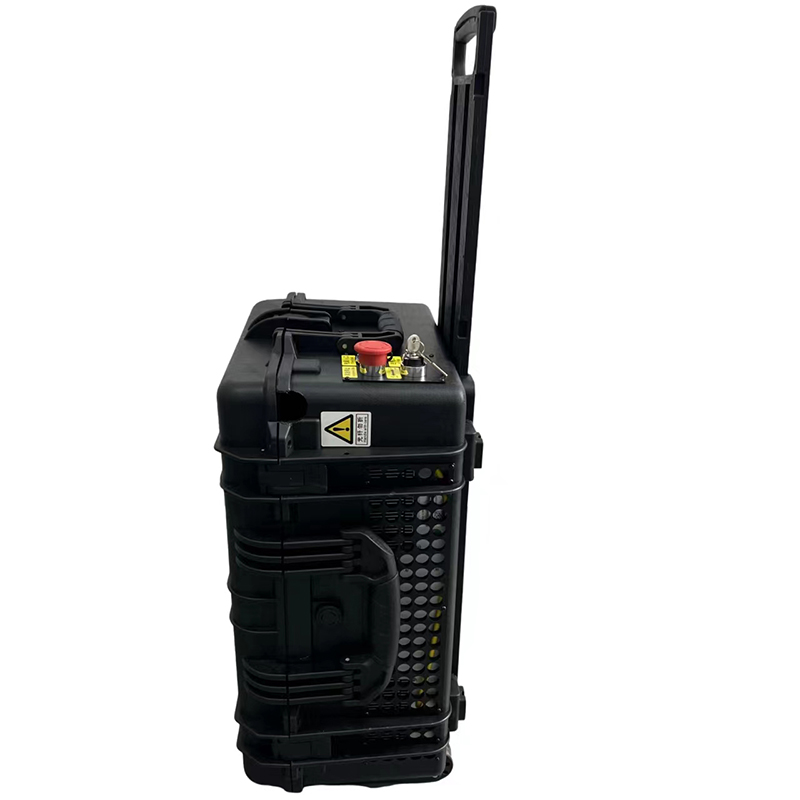 Versatile portable laser cleaning machine