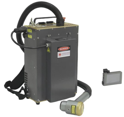 Backpack-style laser cleaner