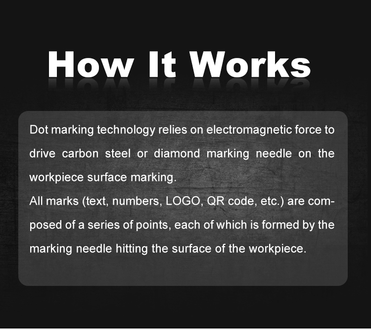 Durable  Dot Needle Type Laser Marking Machine Durable  Dot Needle Type Laser Marking Machine