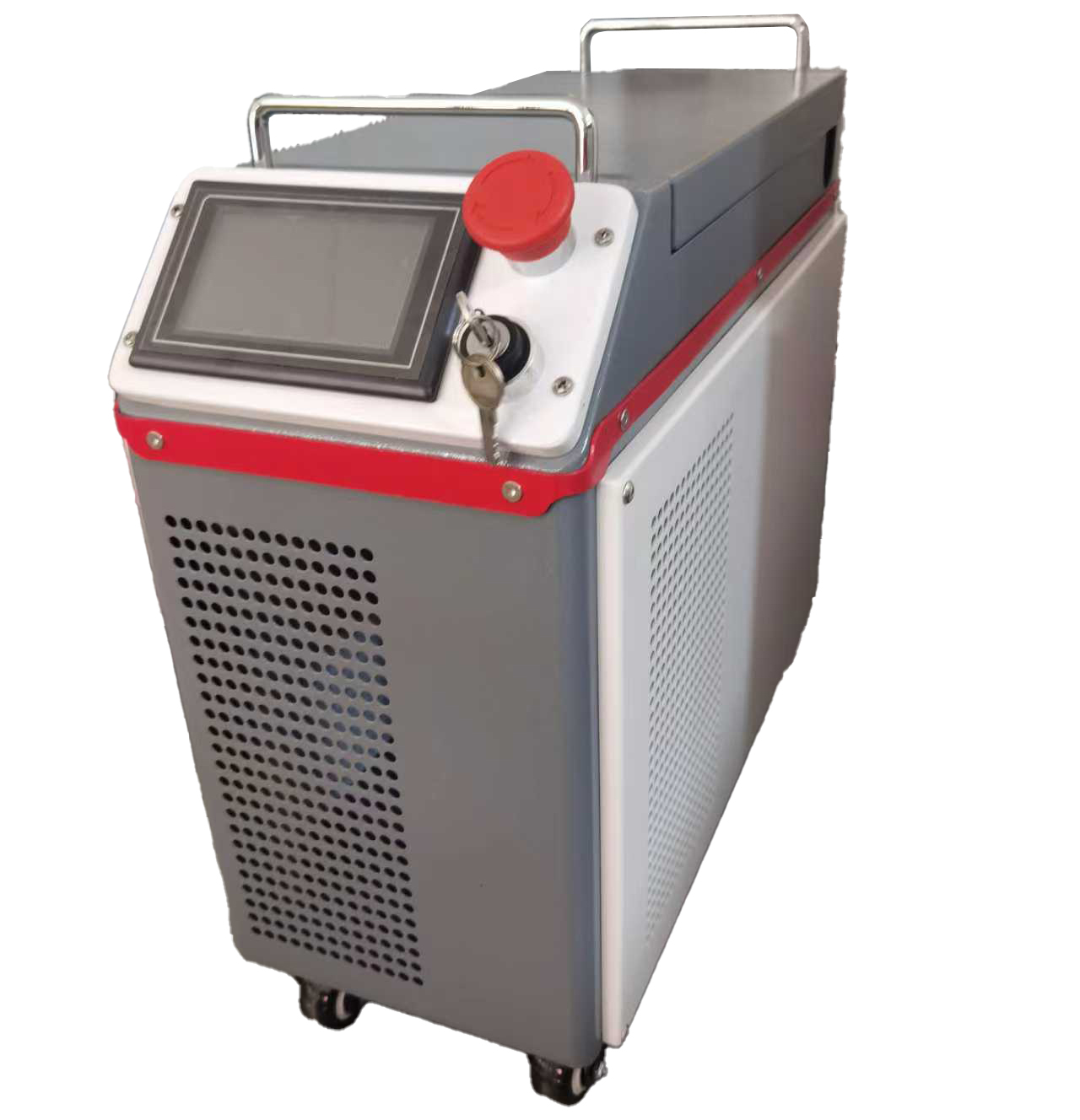 Machine de nettoyage au laser refroidie par eau, tout en un.